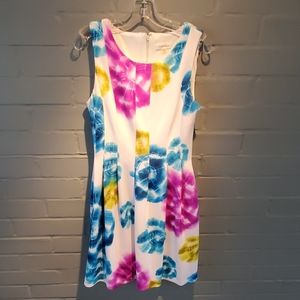 Calvin Klein fit and flare dress